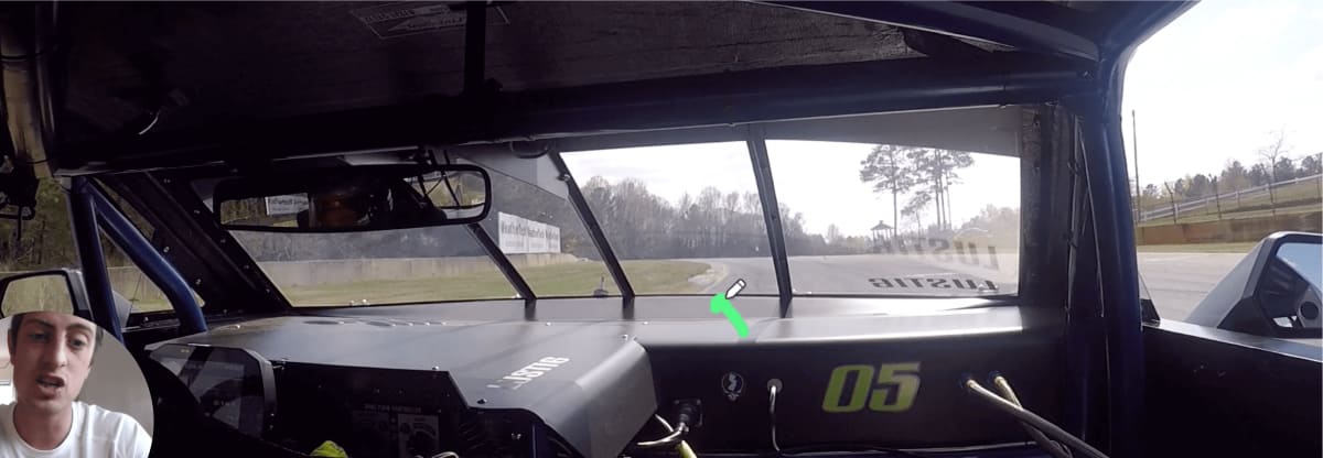 early apex for turn 3 at Road Atlanta